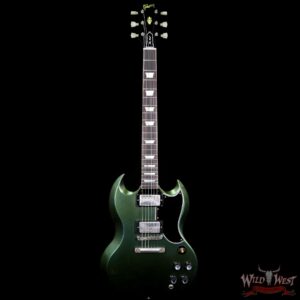 2018 Gibson Custom Shop 1961 SG Standard Antique Metallic Teal VOS - Image 4