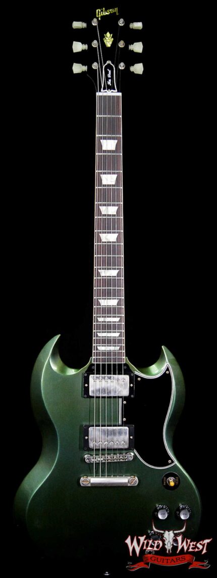 2018 Gibson Custom Shop 1961 SG Standard Antique Metallic Teal VOS