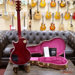 2018 Gibson Custom Shop Les Paul Custom Quilted Maple Top Cherry Sunburst - Image 8