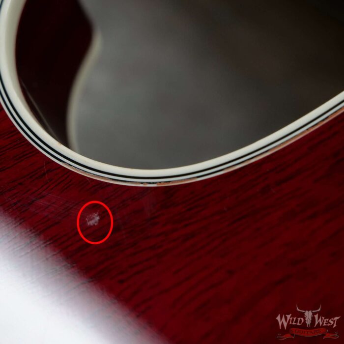 2018 Gibson Custom Shop Les Paul Custom Quilted Maple Top Cherry Sunburst - Image 12