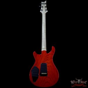 2018 PRS Wood Library 10 Top 509 Quilt Top Flame Maple Neck and Fingerboard Burnt Mapleleaf - Image 5