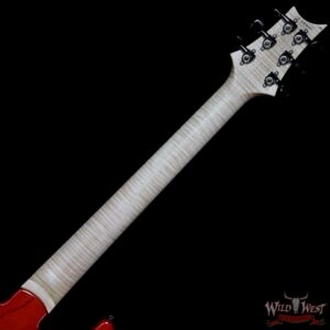 2018 PRS Wood Library 10 Top 509 Quilt Top Flame Maple Neck and Fingerboard Burnt Mapleleaf - Image 10