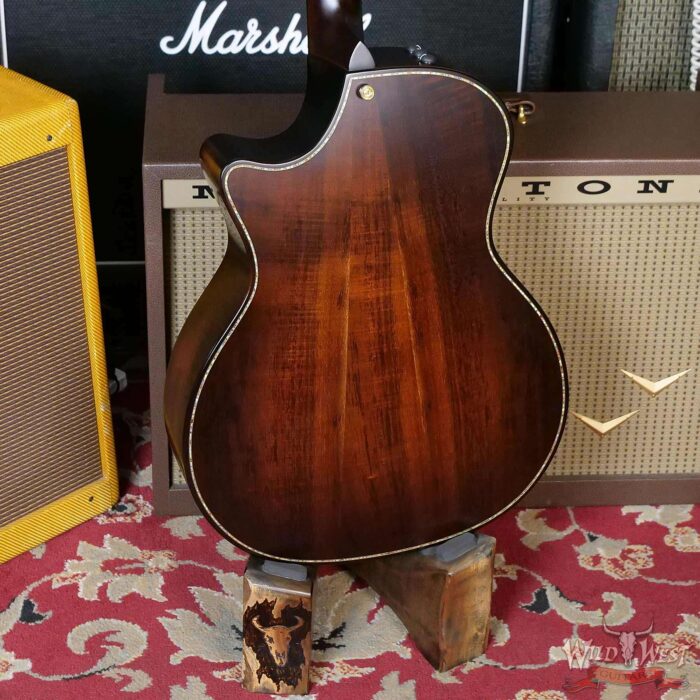 2018 Taylor Builder’s Edition K14ce Electric-Acoustic Guitar Kona Burst - Image 12