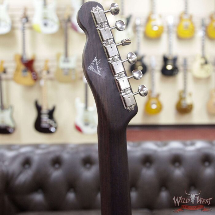 2019 Fender Custom Shop Dale Wilson Masterbuilt Quilt Top Telecaster NOS Rosewood Neck Emerald Green Trans - Image 8