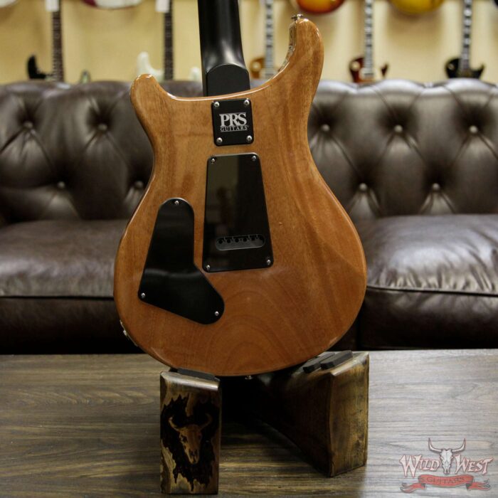 Paul Reed Smith PRS Wild West Guitars Special Run CE 24 Flame Top Painted Neck 57/08 Pickups Eriza Verde 284840 - Image 10