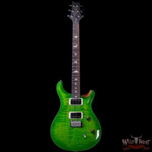 Paul Reed Smith PRS Wild West Guitars Special Run CE 24 Flame Top Painted Neck 57/08 Pickups Eriza Verde 284840 - Image 3