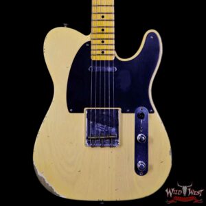 Fender Custom Shop 1951 Telecaster Relic Nocaster Blonde “U” Neck - Image 3
