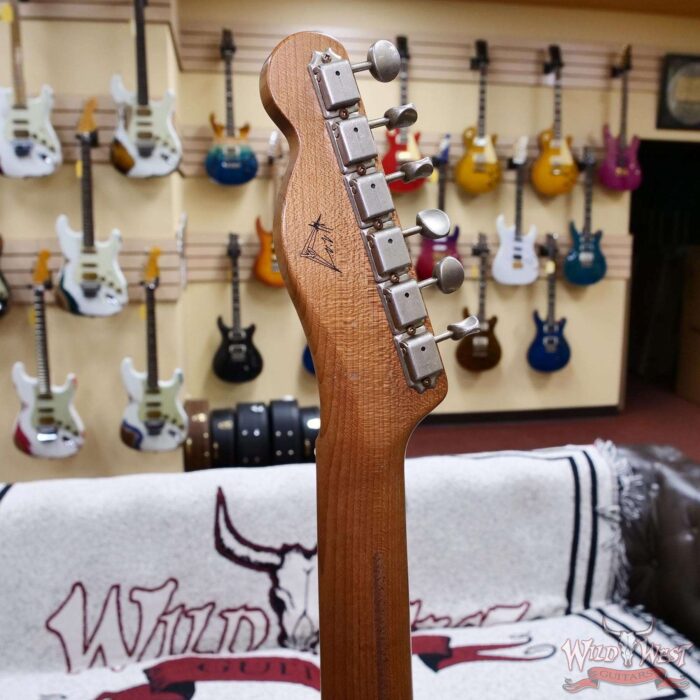 Fender Custom Shop Kyle McMillin Masterbuilt Roasted 50’s Telecaster Josefina Hand-Wound Pickups Natural Black Burst 7.30 lbs - Image 15