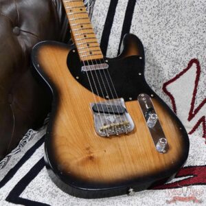 Fender Custom Shop Kyle McMillin Masterbuilt Roasted 50’s Telecaster Josefina Hand-Wound Pickups Natural Black Burst 7.30 lbs - Image 6