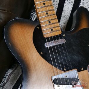 Fender Custom Shop Kyle McMillin Masterbuilt Roasted 50’s Telecaster Josefina Hand-Wound Pickups Natural Black Burst 7.30 lbs - Image 7
