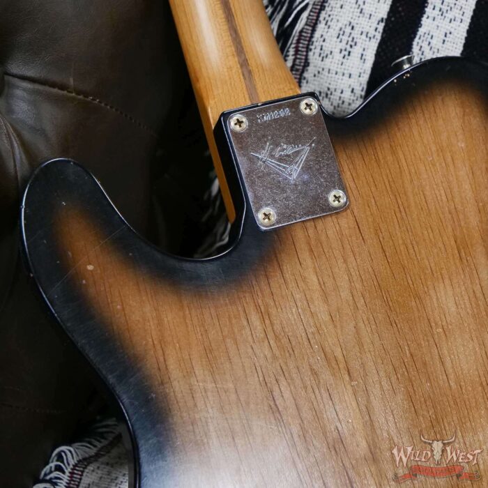 Fender Custom Shop Kyle McMillin Masterbuilt Roasted 50’s Telecaster Josefina Hand-Wound Pickups Natural Black Burst 7.30 lbs - Image 11