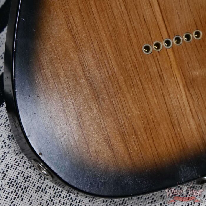 Fender Custom Shop Kyle McMillin Masterbuilt Roasted 50’s Telecaster Josefina Hand-Wound Pickups Natural Black Burst 7.30 lbs - Image 12