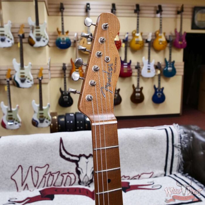 Fender Custom Shop Kyle McMillin Masterbuilt Roasted 50’s Telecaster Josefina Hand-Wound Pickups Natural Black Burst 7.30 lbs - Image 14
