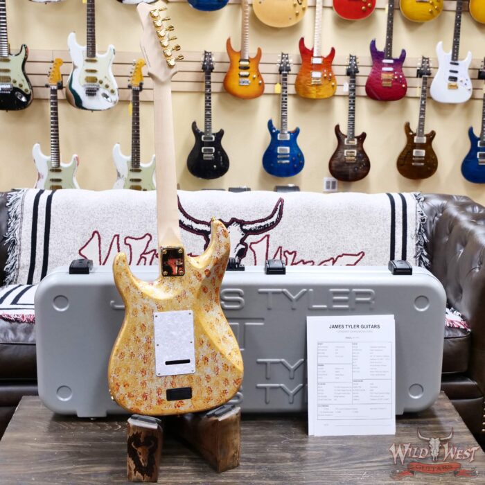 James Tyler JTG MK1 HSS Alder Body Maple Neck with Rosewood Fingerboard Midboost Preamp Molten Iron 7.95 lbs - Image 7