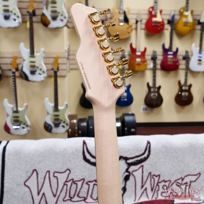 James Tyler JTG MK1 HSS Alder Body Maple Neck with Rosewood Fingerboard Midboost Preamp Molten Iron 7.95 lbs - Image 8