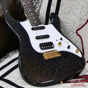 James Tyler JTG MK1 HSS Alder Body Maple Neck with Rosewood Fingerboard Midboost Preamp Black Metallic 8.25 lbs - Image 6