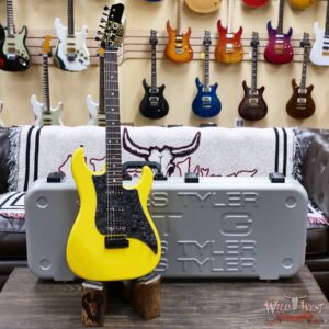 James Tyler JTG MK1 HSS Alder Body Maple Neck with Rosewood Fingerboard Midboost Preamp Fly Yellow 8.00 lbs - Image 4