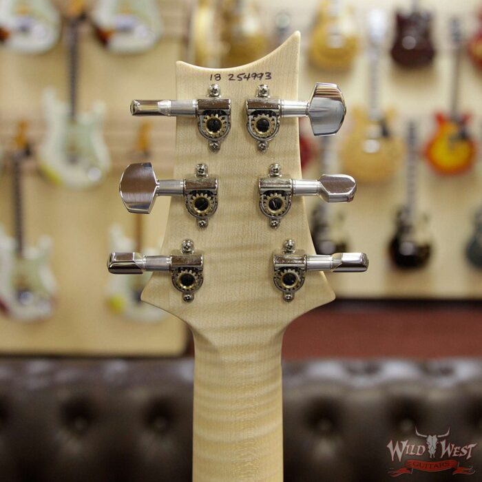 PRS Wood Library Artist Package Custom 24 Floyd Rose Flame Maple Top Neck & Board Charcoal Tricolor Burst - Image 10