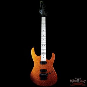 Suhr Modern Scallop Fingerboard Reverse Headstock Orange Sparkle - Image 6