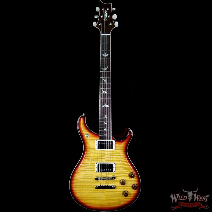 PRS Private Stock Graveyard Limited McCarty 594 Flame Maple Top Madagascar Rosewood Board Dark Cherry Smoked Burst - Image 6