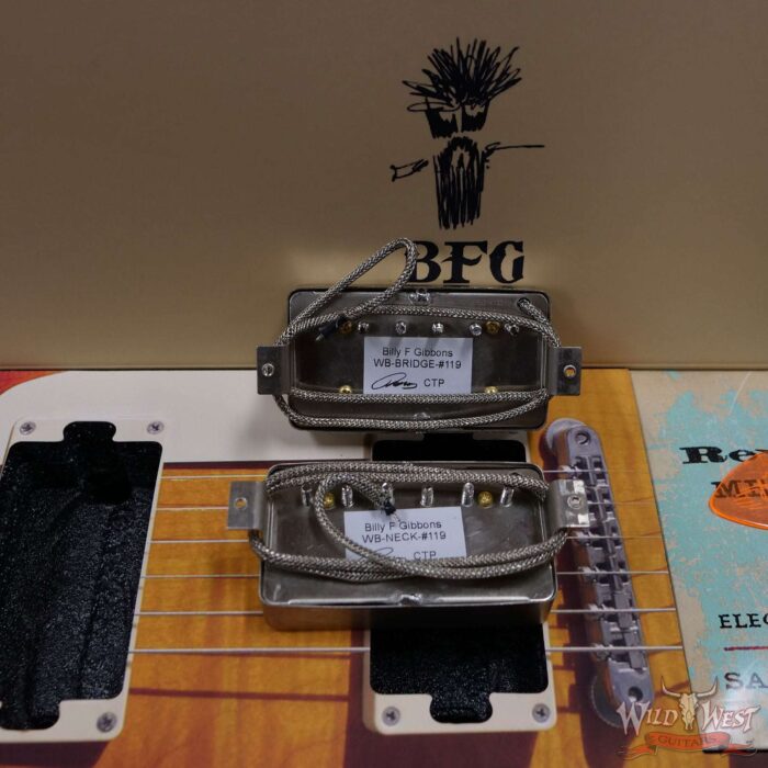 Cream T Pickups Billy F Gibbons Whiskerbucker Set - Image 5