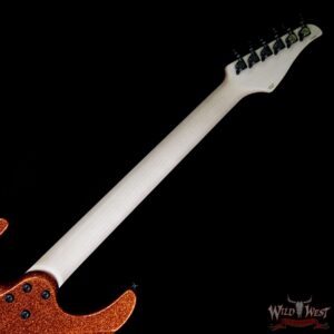 Suhr Modern Scallop Fingerboard Reverse Headstock Orange Sparkle - Image 12