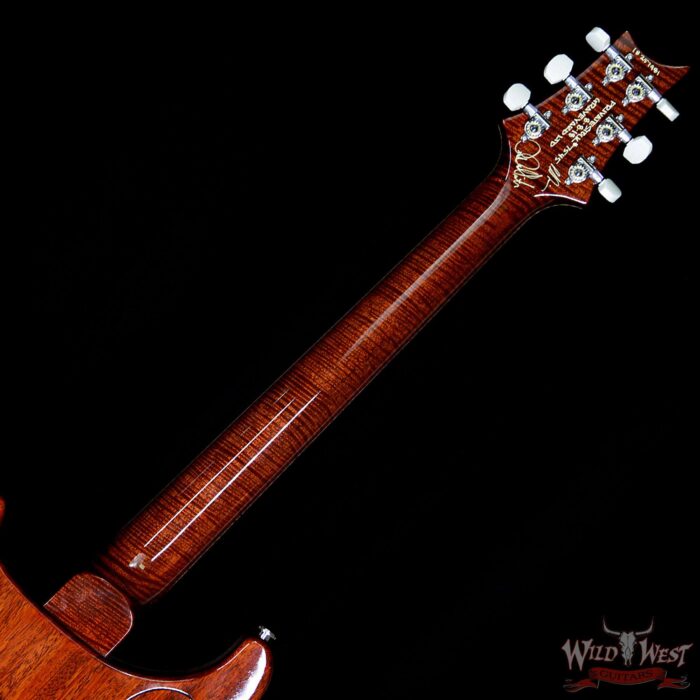 PRS Private Stock Graveyard Limited McCarty 594 Flame Maple Top Madagascar Rosewood Board Dark Cherry Smoked Burst - Image 12