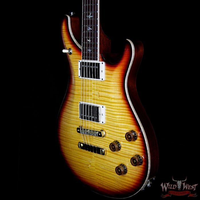 PRS Private Stock Graveyard Limited McCarty 594 Flame Maple Top Madagascar Rosewood Board Dark Cherry Smoked Burst - Image 2