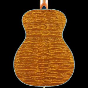 2009 Breedlove Revival Series OM Deluxe Custom “The Tree” Quilted Mahogany Back and Sides - Image 4