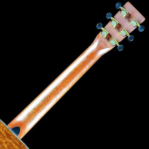 2009 Breedlove Revival Series OM Deluxe Custom “The Tree” Quilted Mahogany Back and Sides - Image 7