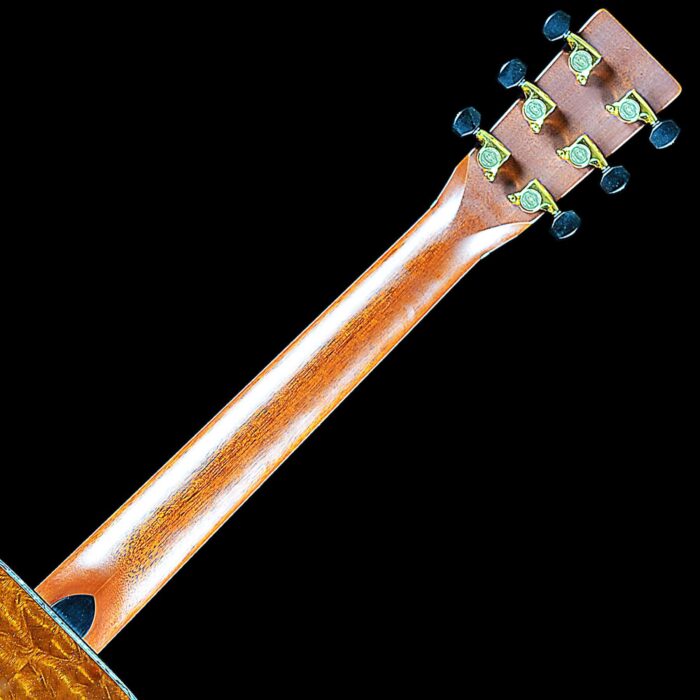 2009 Breedlove Revival Series OM Deluxe Custom “The Tree” Quilted Mahogany Back and Sides - Image 7