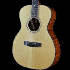 2009 Breedlove Revival Series OM Deluxe Custom “The Tree” Quilted Mahogany Back and Sides - Image 2
