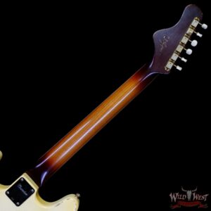 Castedosa Guitars Conchers Baritone Aged Burnt Marshmallow Relic & Built by Carlos Lopez - Image 5