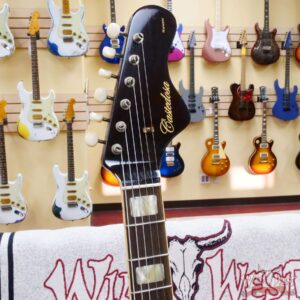 Castedosa Guitars Marianna Carve Top Aged Ocean Turquoise Metallic Natural Back Built & Relic by Carlos Lopez - Image 7