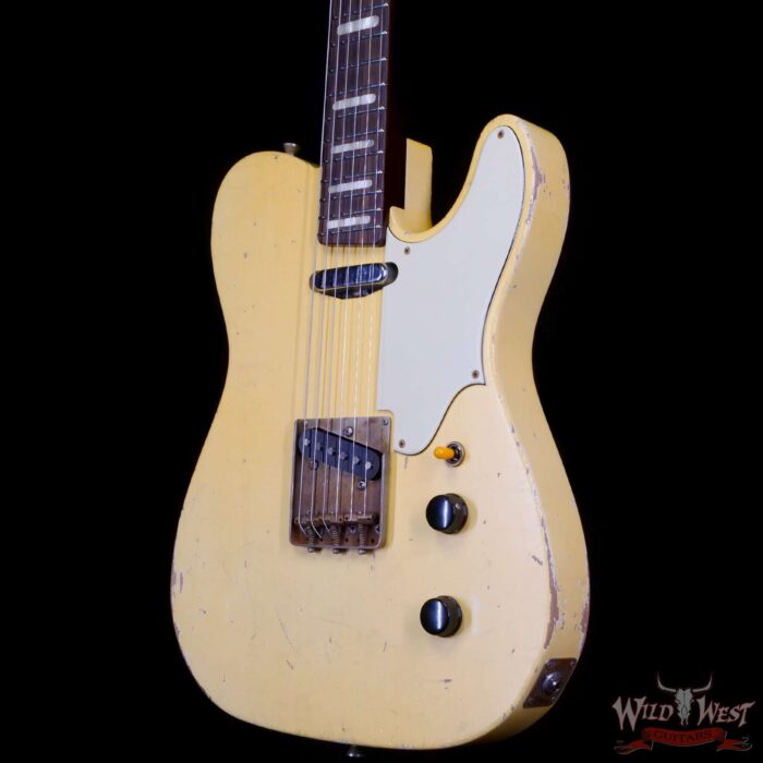 Castedosa Guitars Marianna Standard Aged Burnt Marshmallow Built & Relic by Carlos Lopez - Image 2