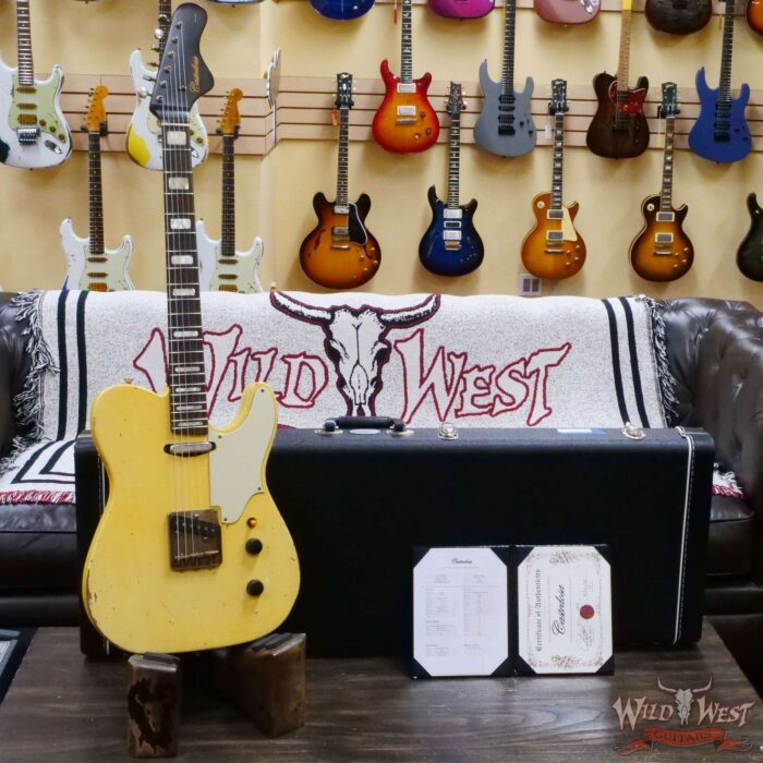 Castedosa Guitars Marianna Standard Aged Burnt Marshmallow Built & Relic by Carlos Lopez - Image 6