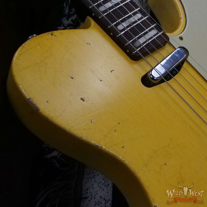 Castedosa Guitars Marianna Standard Aged Burnt Marshmallow Built & Relic by Carlos Lopez - Image 9