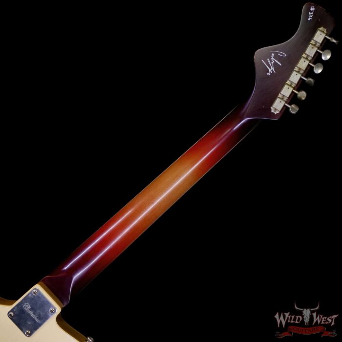 Castedosa Guitars NEW Model El Halcón Baritone Aged Desert Sand Built & Relic by Carlos Lopez - Image 5