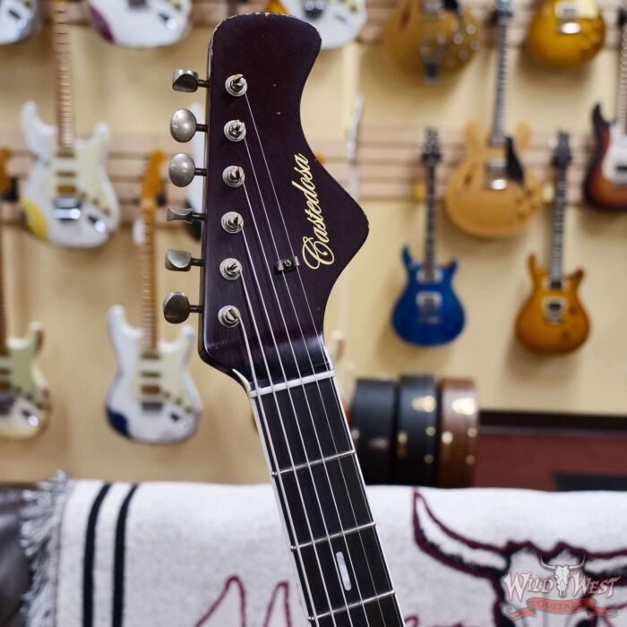 Castedosa Guitars NEW Model El Halcón Baritone Aged Desert Sand Built & Relic by Carlos Lopez - Image 7