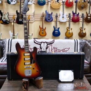 Castedosa Guitars Conchers Baritone 27’’ Aged 3 Tone Sunburst Sparkle Built & Relic by Carlos Lopez 8.65 lbs - Image 6