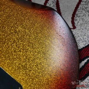 Castedosa Guitars Conchers Baritone 27’’ Aged 3 Tone Sunburst Sparkle Built & Relic by Carlos Lopez 8.65 lbs - Image 14