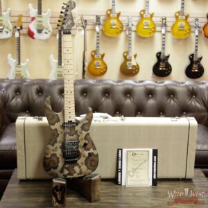 Charvel Custom Shop Warren DeMartini USA Signature Snake HS Floyd Rose Maple Neck Snakeskin Graphic - Image 9