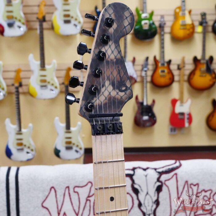Charvel Custom Shop Warren DeMartini USA Signature Snake Maple Fingerboard Snakeskin - Image 7