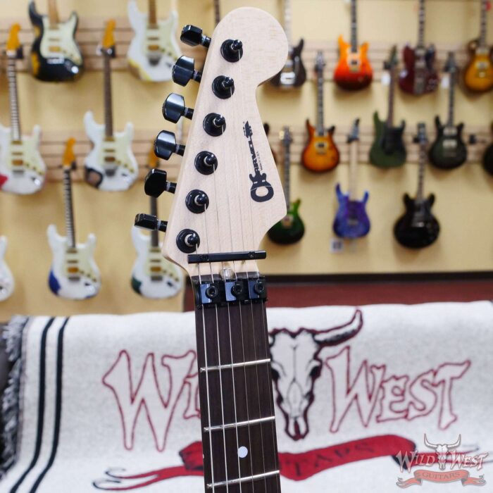Charvel Custom Shop USA Select So-Cal HSS FR Rosewood Fingerboard Pitch Black - Image 7