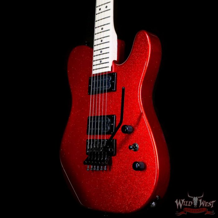 2023 Summer Event Charvel Custom Shop USA Special Edition San Dimas Style 2 Floyd Rose Red Sparkle - Image 2