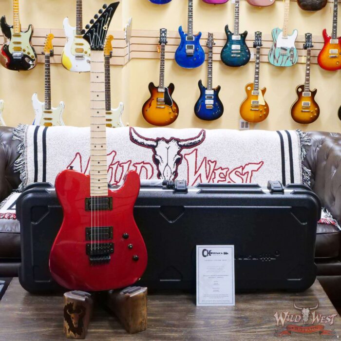 2023 Summer Event Charvel Custom Shop USA Special Edition San Dimas Style 2 Floyd Rose Red Sparkle - Image 6