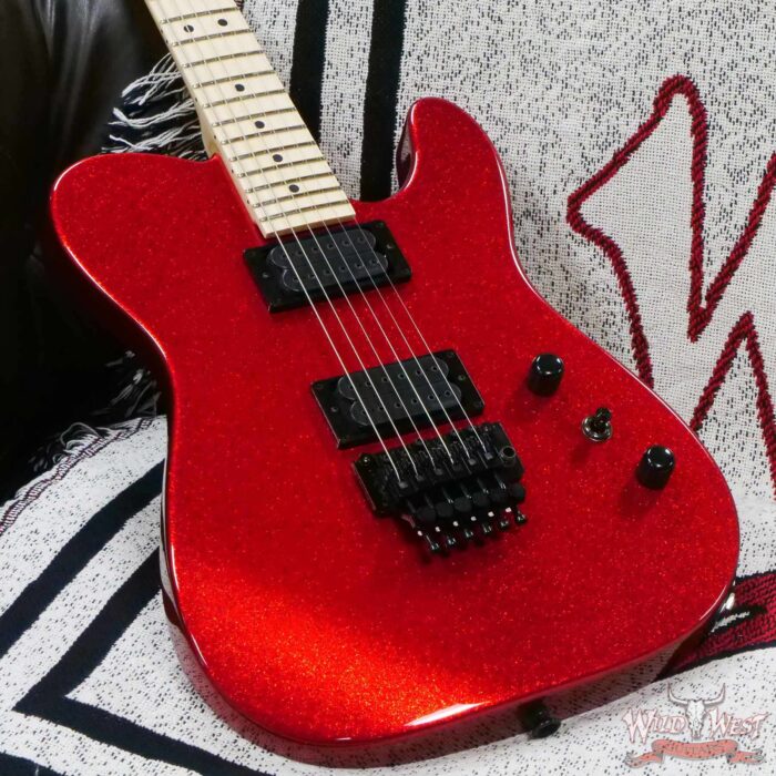 2023 Summer Event Charvel Custom Shop USA Special Edition San Dimas Style 2 Floyd Rose Red Sparkle - Image 8