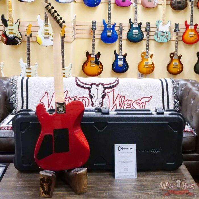 2023 Summer Event Charvel Custom Shop USA Special Edition San Dimas Style 2 Floyd Rose Red Sparkle - Image 9