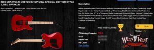 2023 Summer Event Charvel Custom Shop USA Special Edition San Dimas Style 2 Floyd Rose Red Sparkle - Image 13