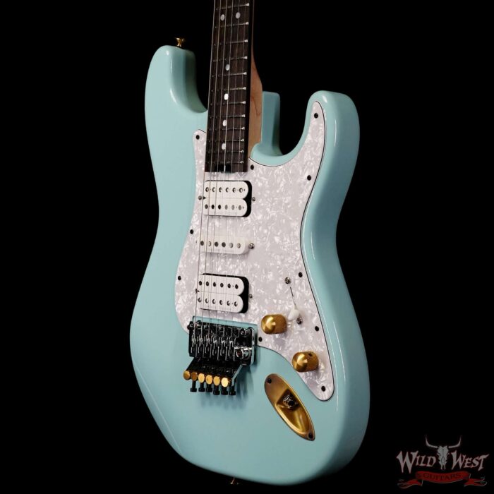 Charvel Custom Shop 2024 Summer Event # 402 Special Edition So-Cal HSH Floyd Rose Daphne Blue 9.20 LBS - Image 2